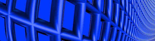 istock blue metal mesh design background wallpaper empty space for text 2231346003