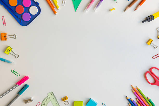 istock School supplies on white background 2231346382