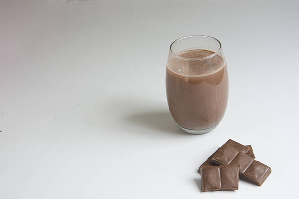 chocolate splash isolated on a white background. 3d render.