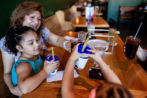 istock Multigenerational Latine Family Cheering drinks at a local Restaurant 2231382173