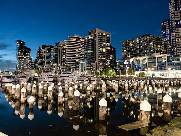 istock Docklands waterfront in Melbourne, Australia 2231388568