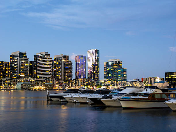 istock Docklands waterfront in Melbourne, Australia 2231388647