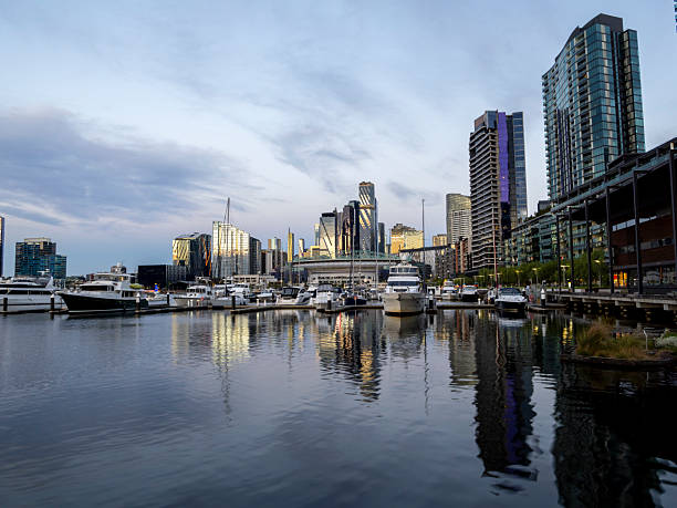 istock Docklands waterfront in Melbourne, Australia 2231388661