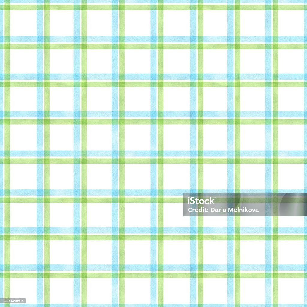 Check Pattern Blue Green Seamless Green And Blue Checkered Pattern Background Classic Endless ...