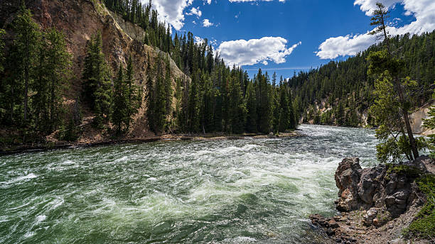 istock North Falls River Yellowstone National Park 2231398596
