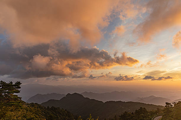 istock Admire the sunrise at the mountaintop in summer 2231401395