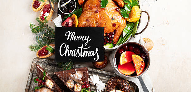 istock Elegant table setting for a festive meal. Christmas dinner. 2231412779