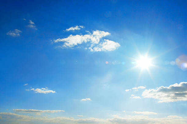 Empty sky background