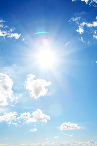 Empty sky background