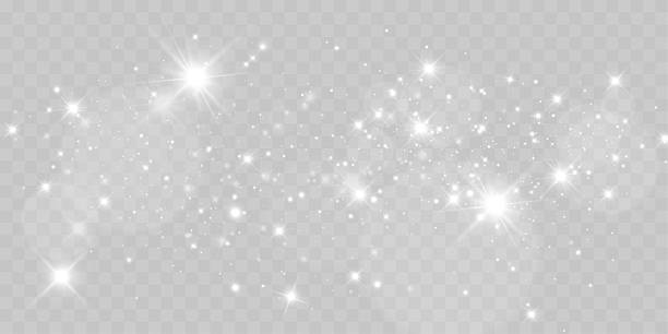 stockillustraties, clipart, cartoons en iconen met light sparkle glitter shine glow . - helder