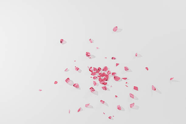 istock Shattered and scattered glass shards 2231419245