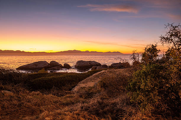 Boulders Beach at sunrise