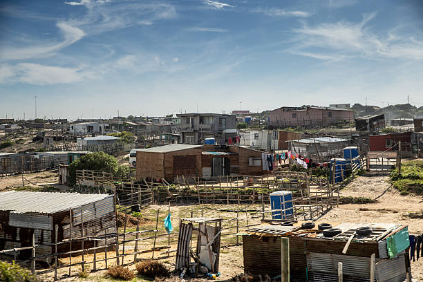 Shacks in Khayelitsha Township near Cape Town