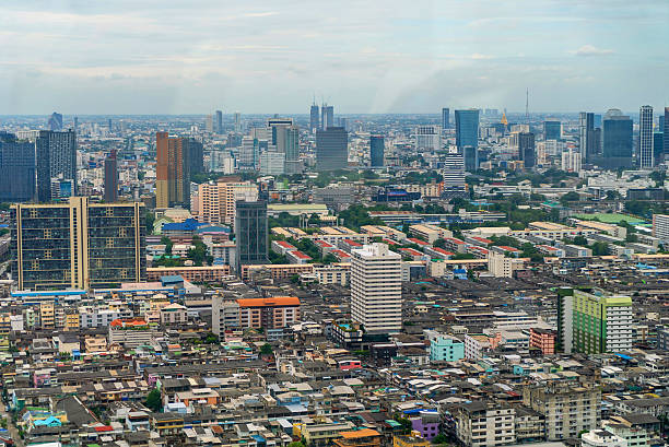 istock Urban Cityscape View from High Above 2231436083