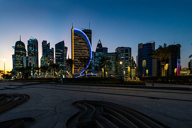istock Panoramic skyline of Doha, Qatar 2231438369