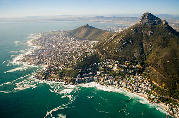 istock Cape Town city and mountain peaks 2231441030