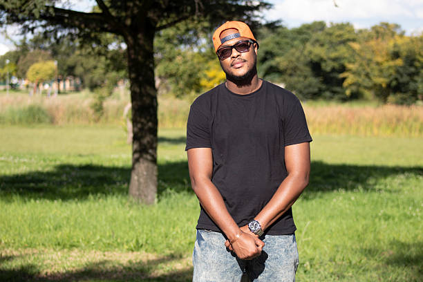 istock African Man Looking Straight ahead with glasses on 2231450961