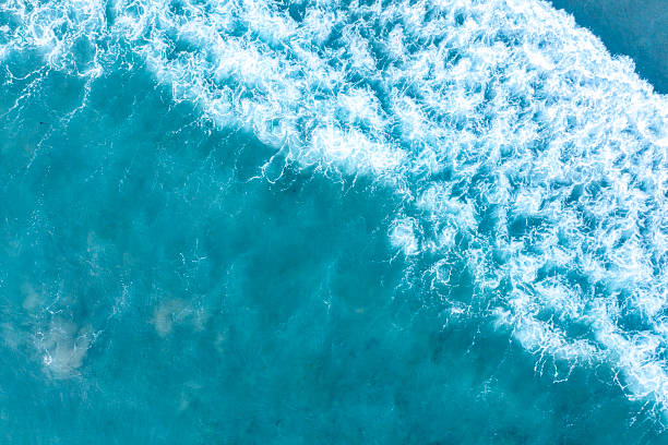 istock Aerial drone view of waves 2231467317