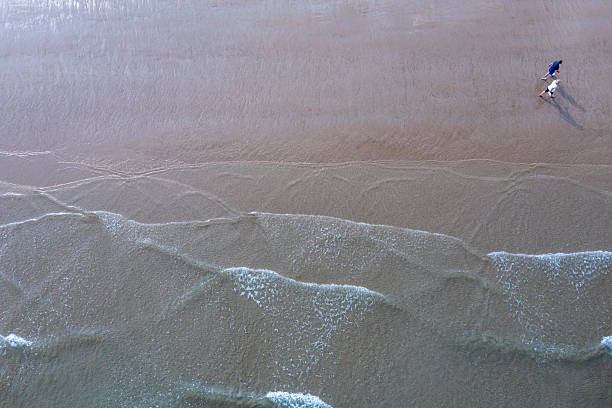 istock Aerial drone view of waves 2231470260