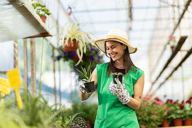 istock Florist Holding Plants 2231473969