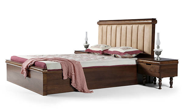 istock classic bed  ,Dressing Table with wood frame Mirror ,double bed 2231474979