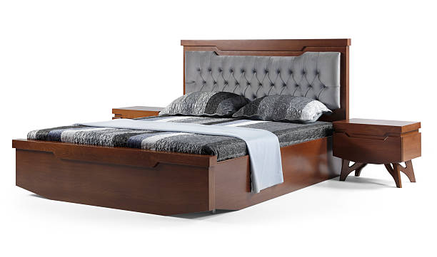 istock classic bed  ,Dressing Table with wood frame Mirror ,double bed 2231475212