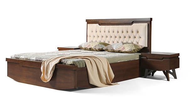istock classic bed  ,Dressing Table with wood frame Mirror ,double bed 2231476638