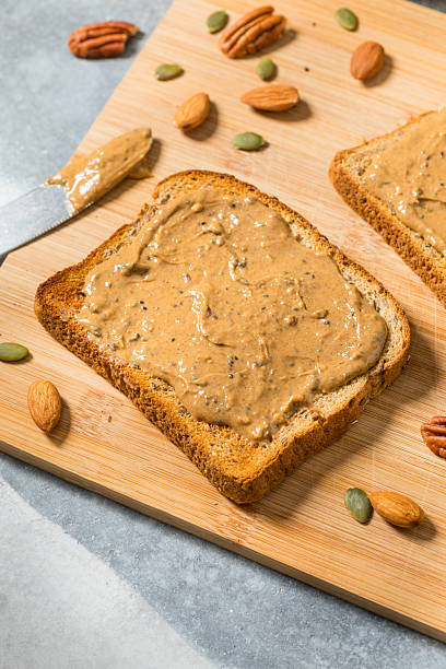 istock Homemade Seed and Nut Butter on Toast 2231489464