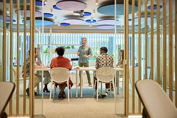 istock Business team meeting onsite in modern office 2231499868