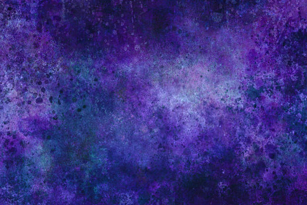 istock Purple grunge texture with blue color variations, digital background, design element, abstract surface 2231500361