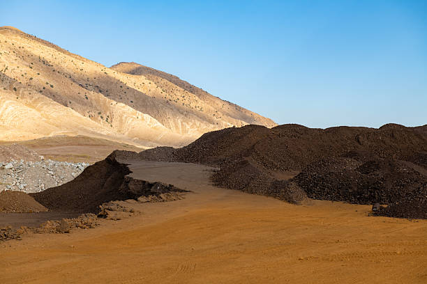 istock Desert Landscape with Earth Mounds and Hills 2231502800