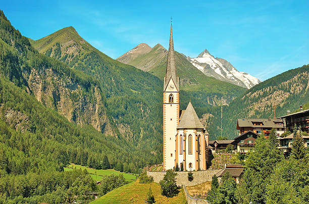 Heiligenblut and the Grossglockner in the Austrian Alps