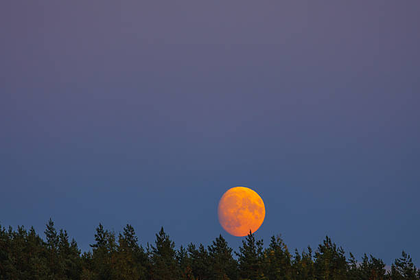 Nearly Full Moon in Mid September, 2024