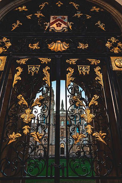 Gate decoration. Oxford, England