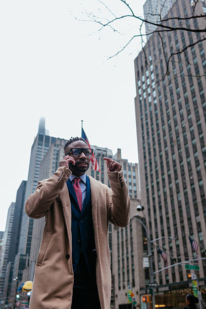 istock Businessman on call in New York 2231540923