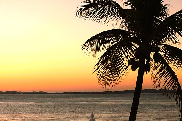istock tropical landscape with sea and sunset 2231544273