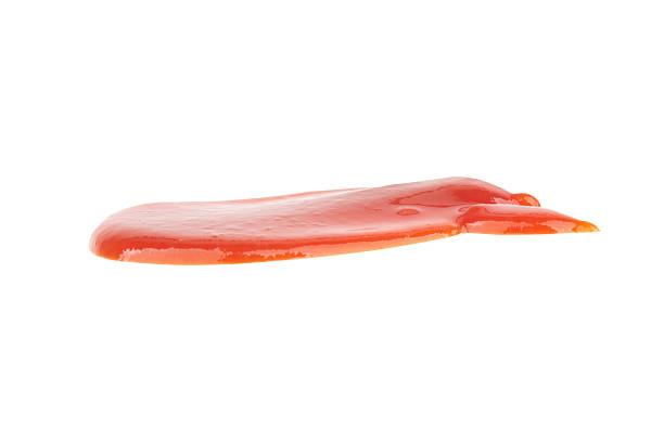 istock Chili Sauce Splash on White Background 2231553359