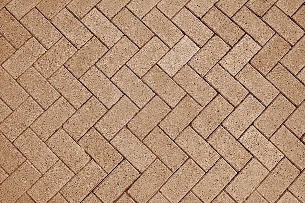 Brown brick wall texture background