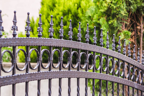 istock Wrought Iron Fence. 2231579428