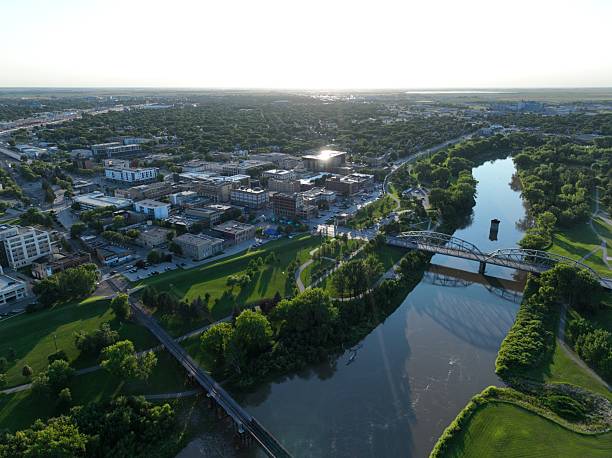 istock Sky view downtown Grand Forks 2231580542