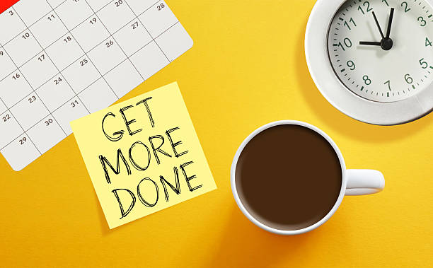 istock Get more done and Be more productive as business and educational concept 2231598983