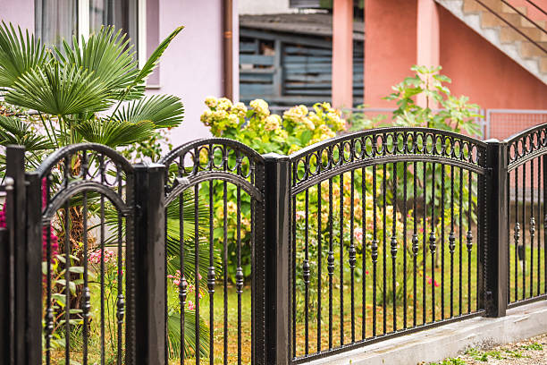 istock Wrought Iron Fence. 2231600396