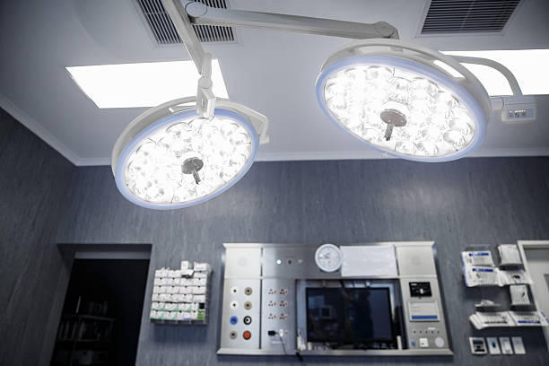 Surgical lights in the operation Theater