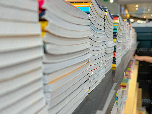 istock Stationery items in a store for school 2231616915