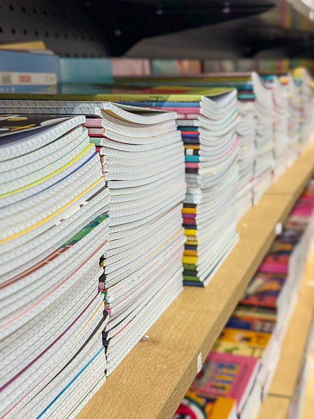 istock Stationery items in a store for school 2231616969