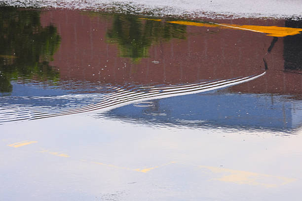 istock reflect on water and wet floor 2231617306