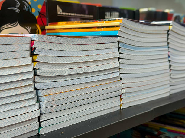 istock Stationery items in a store for school 2231617324