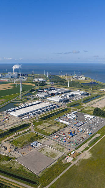 istock massive data center, computing center, aerial video in the Eemshaven, The Netherlands. 2231619856
