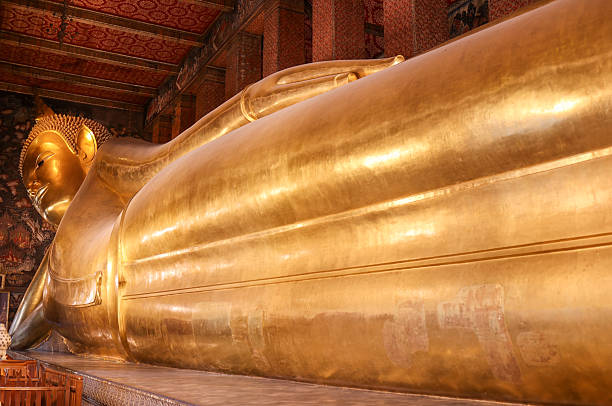 istock The Buddha amulet shows the Buddha in a reclining posture. 2231621975