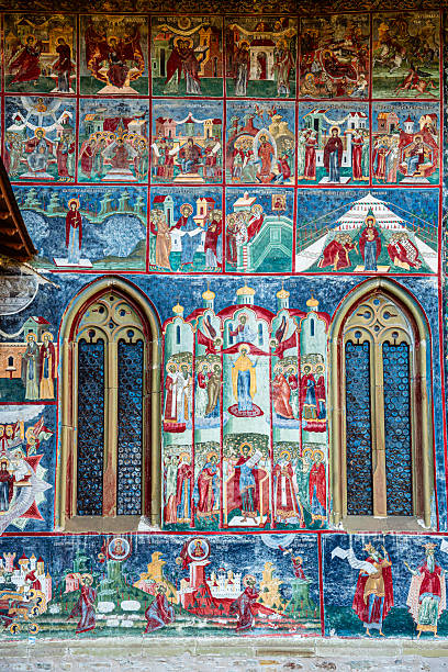 istock Sucevita Monastery, Romania 2231624308